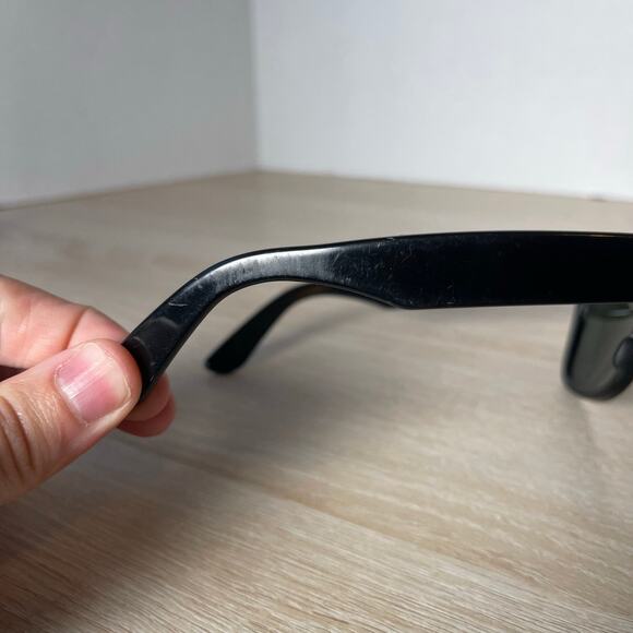 Ray-Ban RB2140 901 Wayfarer Sunglasses Polished Black 50-22 Italy - Picture 12 of 13